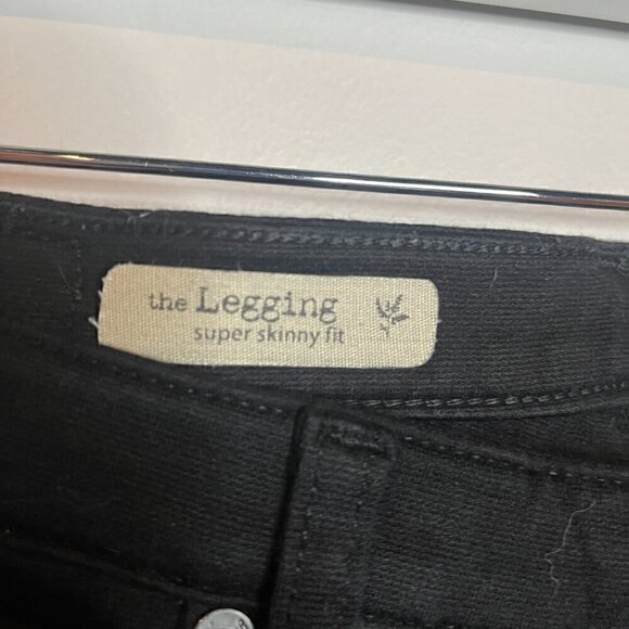 AG Adriano Goldschmied The Legging Super Skinny Fit black pants - Picture 4 of 6